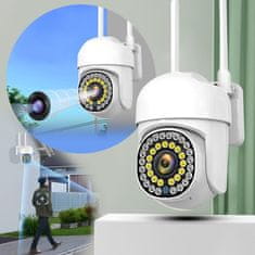 MG Security kamera s funkcijo vrtenja 5Mpx WiFi IP HD