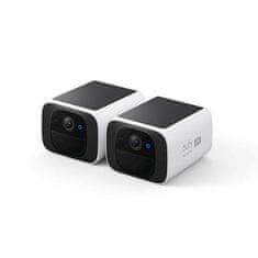 Anker Eufy Solocam S220 dve zunanji kameri + bazna postaja, 24/7, 2K, 16 TB (E8134328)