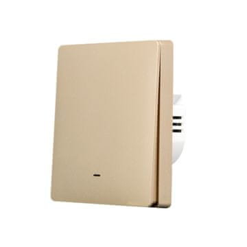 SmartWise SmartWise B61 UNI Zigbee 3.0 + RF, 1-gang, gold