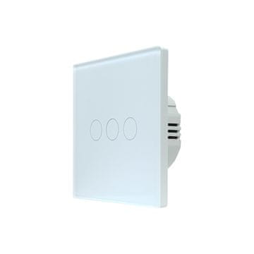 SmartWise SmartWise T63 UNI Zigbee 3.0 + RF, 3-gang Pametno Stensko Stikalo