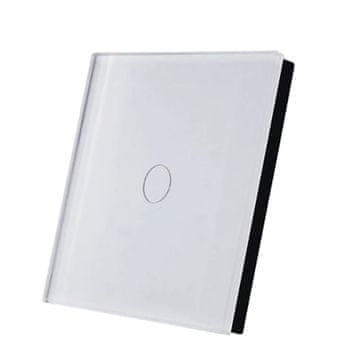 SmartWise Brezžično stikalo na dotik SmartWise TEREM1W Bluetooth (eWeLink-Remote), belo, 1 gumb