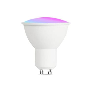 SmartWise Pametna žarnica SmartWise GU10 Wi-Fi + eWeLink-Remote (Bluetooth), 5 W, nastavljiva toplo/hladno bela + RGB barvna svetloba