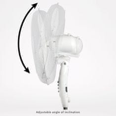 Clatronic VL3603S stoječi ventilator, 40 cm, 45 W, bel