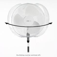Clatronic VL3603S stoječi ventilator, 40 cm, 45 W, bel