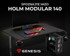 Genesis HOLM MODULAR 140 pisarniška / gaming miza