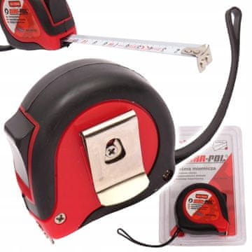 MAR-POL 3m TRAČNI METER 16mm z magnetom