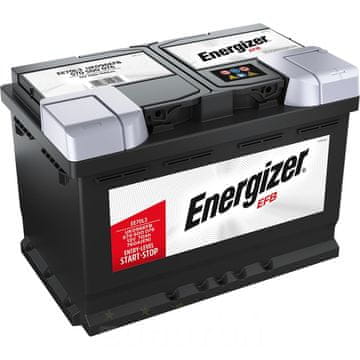 Energizer AKUMULATOR 70AH D+ 760A PREMIUM EFB ENERGIZER 278X175X190 680551 - AH70 EE70-L3