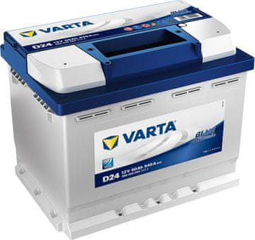 Varta AKUMULATOR 60AH D+ 540A DYNAMIC SLI 242X175X190 709244 - 60AH D24