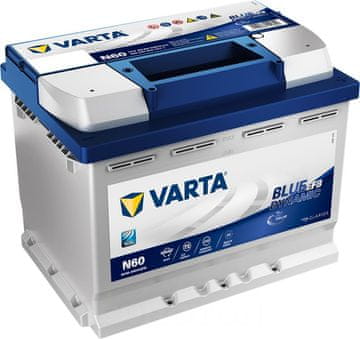 Varta AKUMULATOR 60AH D+ 640A DYNAMIC EFB VARTA 242X175X190 709246 - 60AH N60
