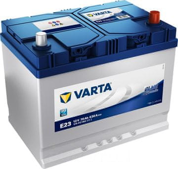 Varta AKUMULATOR 70AH D+ 630A DYNAMIC SLI VARTA 261X175X220 709215 - 70AH (za japonska vozila) E23