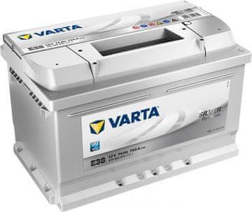 Varta AKUMULATOR 74AH D+ 750A DYNAMIC SLI VARTA 278X175X175 709238 - 74AH E38