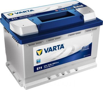 Varta AKUMULATOR 74AH D+ 680A DYNAMIC SLI VARTA 278X175X190 709222 - 74AH E11