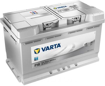 Varta AKUMULATOR 85AH D+ 800A DYNAMIC SLI 315X175X190 709227 - 85AH F19
