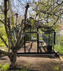 EcoSlider Stekleni rastlinjak STEKLENJAK EcoSlider 3,0m širine – 4 mm varnostno steklo, 270 cm