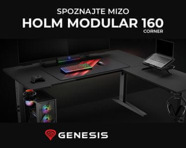 HOLM MODULAR 160 CORNER - kotna miza