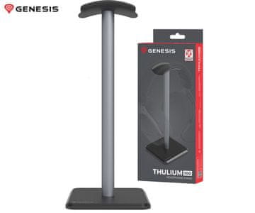 Genesis THULIUM 100 stojalo za slušalke, protizdrsna podlaga, kovina, sivo (Gun Metal)