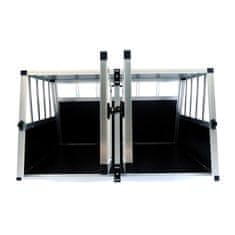 MATSPORT Kletka za prevoz psa S-Double 69x89x50 cm
