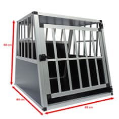 Kletka za prevoz psa M 80x65x66 cm