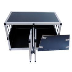 MATSPORT Kletka za prevoz psa S-Double 69x89x50 cm