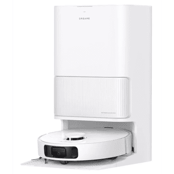 Dreame L40 Ultra AE robotski sesalnik s samočistilno postajo, bel