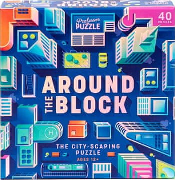 Professor Puzzle PROFESOR PUZZLE igra Okrog bloka