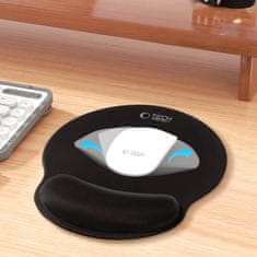 Tech-protect A200 podloga za miško 25 x 22.5 cm, črna