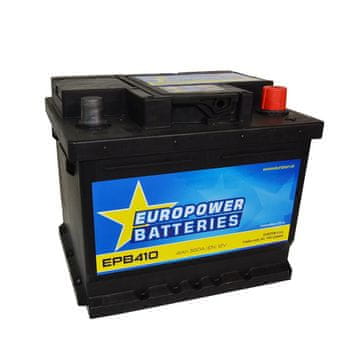 EURO POWER BATTERIES AKUMULATOR AH41 D+ 360A EURO POWER BATTERIES 207X175X175 533385 - 41AH EPB410