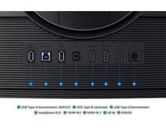 Samsung G75F Odyssey G7 monitor, ukrivljen, VA, 180Hz (LS40FG750EUXEN)