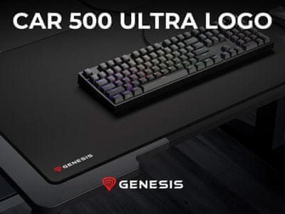 Genesis Carbon 500 ULTRA LOGO - Podloga za miško