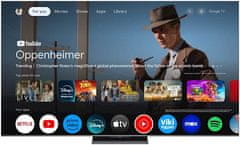 TCL 85C81K QD-Mini LED televizor, 215 cm, Google Tv