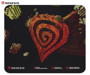 Genesis Ancient Stone Of Genesis podloga za miško, Limited Edition, gaming / pisarniška, vodoodporna, protizdrsna