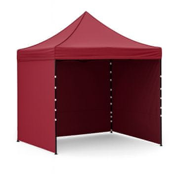 Aga Škarjasti paviljon PARTY 3x3m Vinsko rdeča