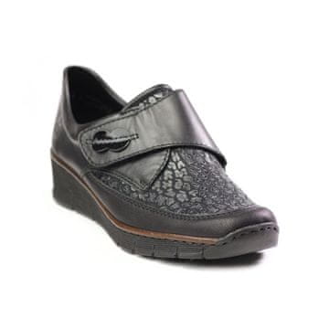 Rieker Čevlji črna 537C0