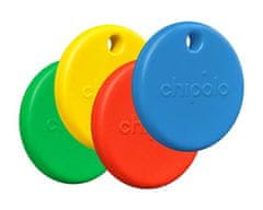 Chipolo POP pametni sledilnik, komplet 4 barv - zelen/rumen/rdeč/moder