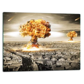 shumee STEKLENA REZALNA DESKA 52x40 POKRAJINA