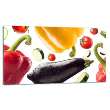 shumee STEKLENI KROŽNIK ZA REZANJE 52x30 PEPPER