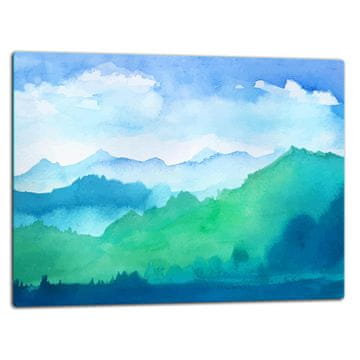 shumee STEKLENA REZALNA DESKA 52x40 POKRAJINA