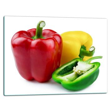 shumee STEKLENI KROŽNIK ZA REZANJE 52x40 PEPPER