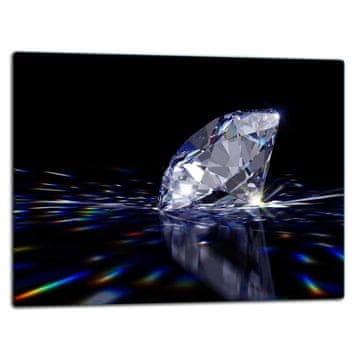 shumee STEKLENA DESKA ZA REZANJE 52x40 DIAMOND