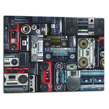 shumee STEKLENI KROŽNIK ZA REZANJE 52x40 RADIO