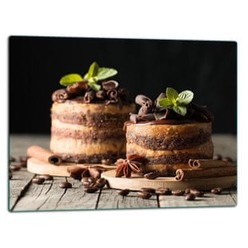 shumee STEKLENI KROŽNIK ZA REZANJE 52x40 TORTA