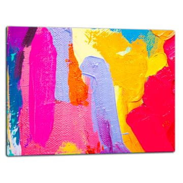 shumee STEKLENA DESKA ZA REZANJE 52x40 BARV