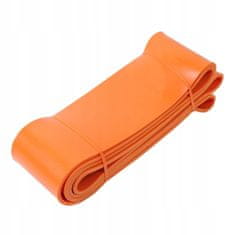 TOJATO Trak za odpornost, POWER BAND vadbeni trak 36-105 kg, oranžen