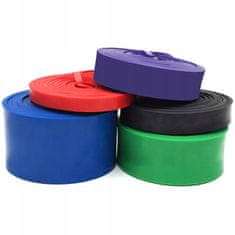 TOJATO Trak za odpornost, POWER BAND vadbeni trak 36-105 kg, oranžen
