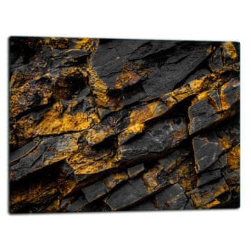 shumee STEKLENI KROŽNIK ZA REZANJE 52x40 ROCK