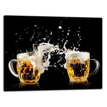 shumee STEKLENA REZALNA DESKA 52x40 PIVO
