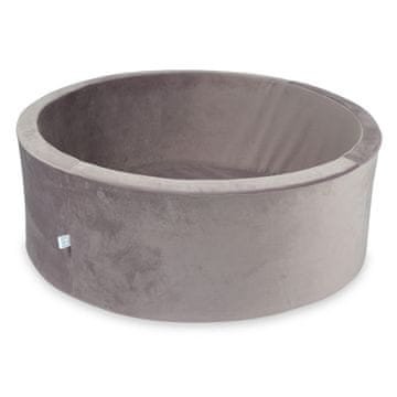 shumee Suhi bazen 110x40 Velvet lila brez kroglic