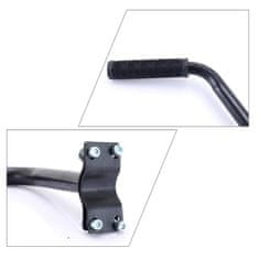 shumee Vodnik za učenje vožnje s stranskimi kolesi za kolo z LED podpornim ročajem