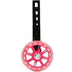 shumee Vodnik za učenje vožnje s stranskimi kolesi za kolo z LED podpornim ročajem