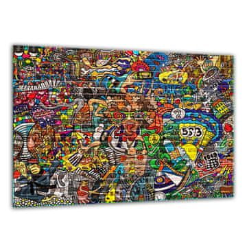 shumee KALJENA STEKLENA DESKA ZA REZANJE 30x22 MOSAIC